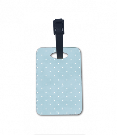 แท็กติดกระเป๋า ติดกระเป๋า Blue dot Bag Tag